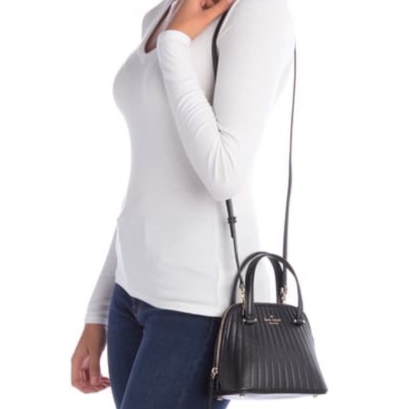 NWT Kate Spade Quilted Dome Satchel Crossbody Bag - Picture 2 of 9